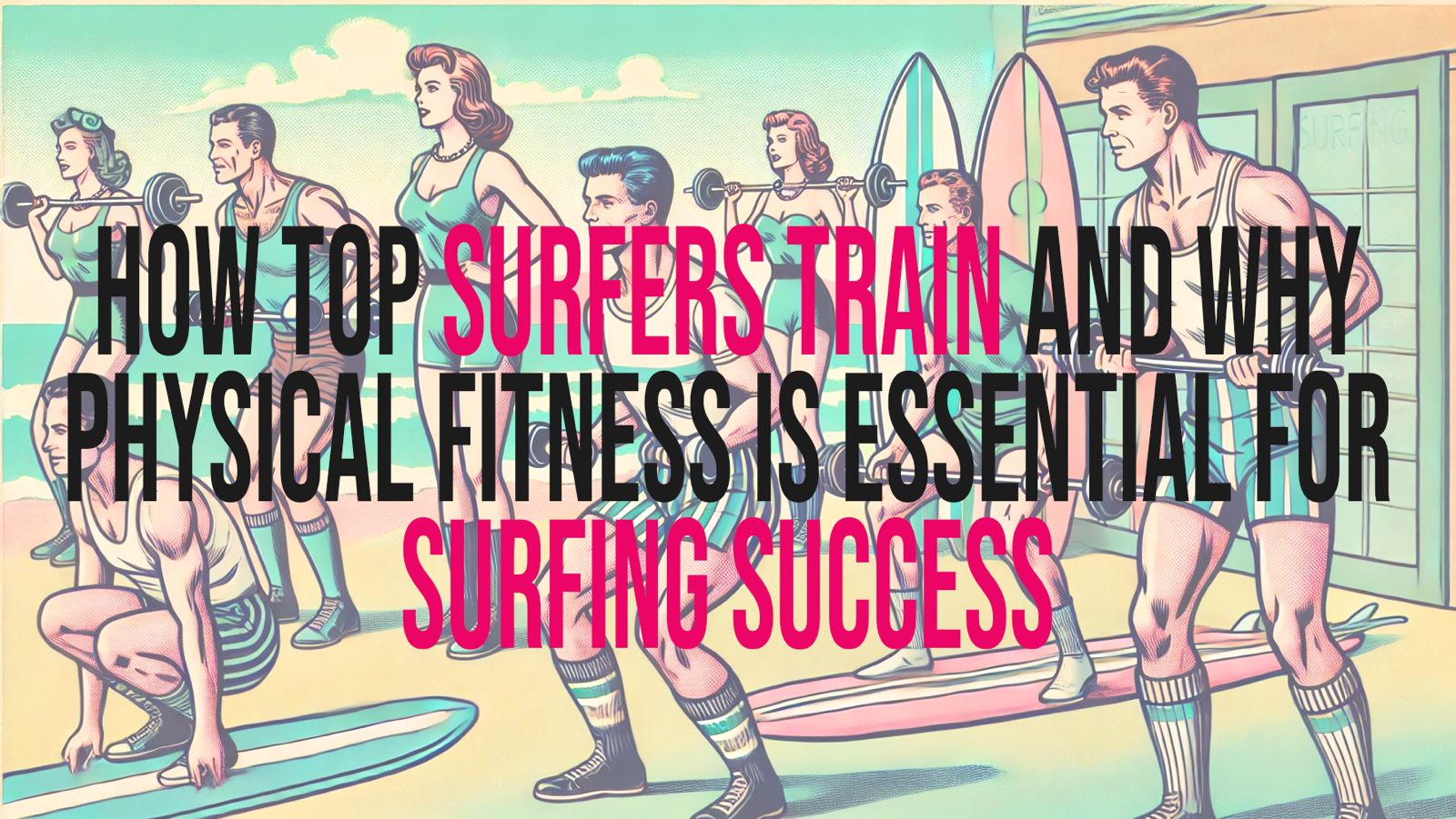 How Top Surfers Train and Why Physical Fitness is Essential for Surfing Success